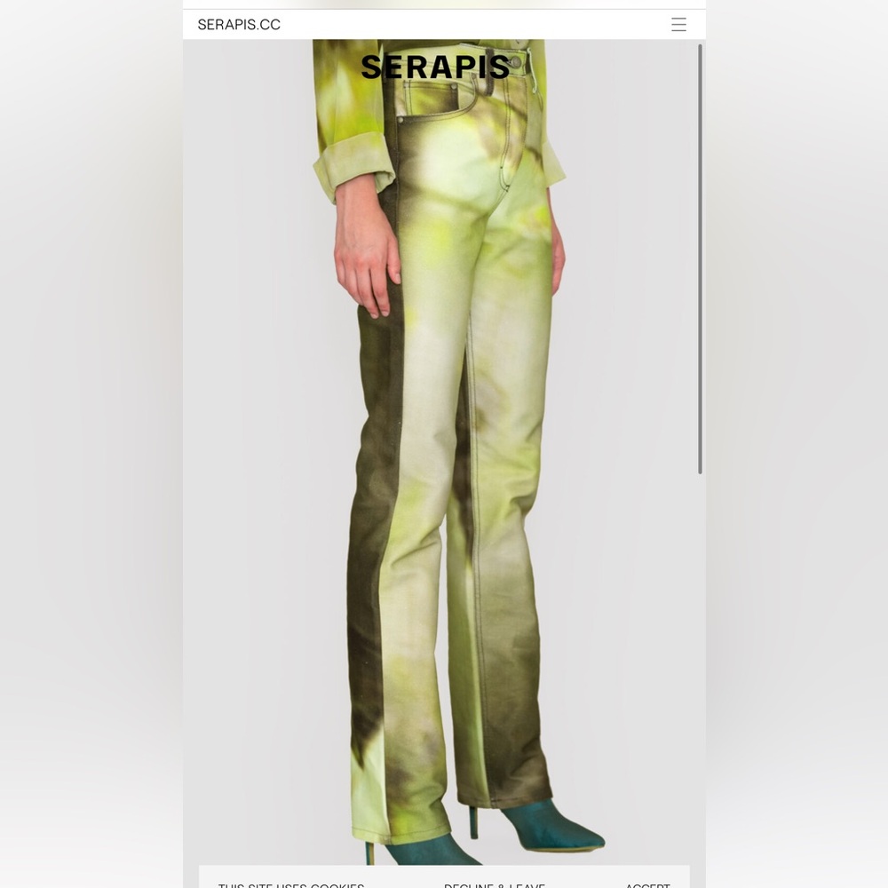 Lime Rust Jeans - Picture 2 of 9